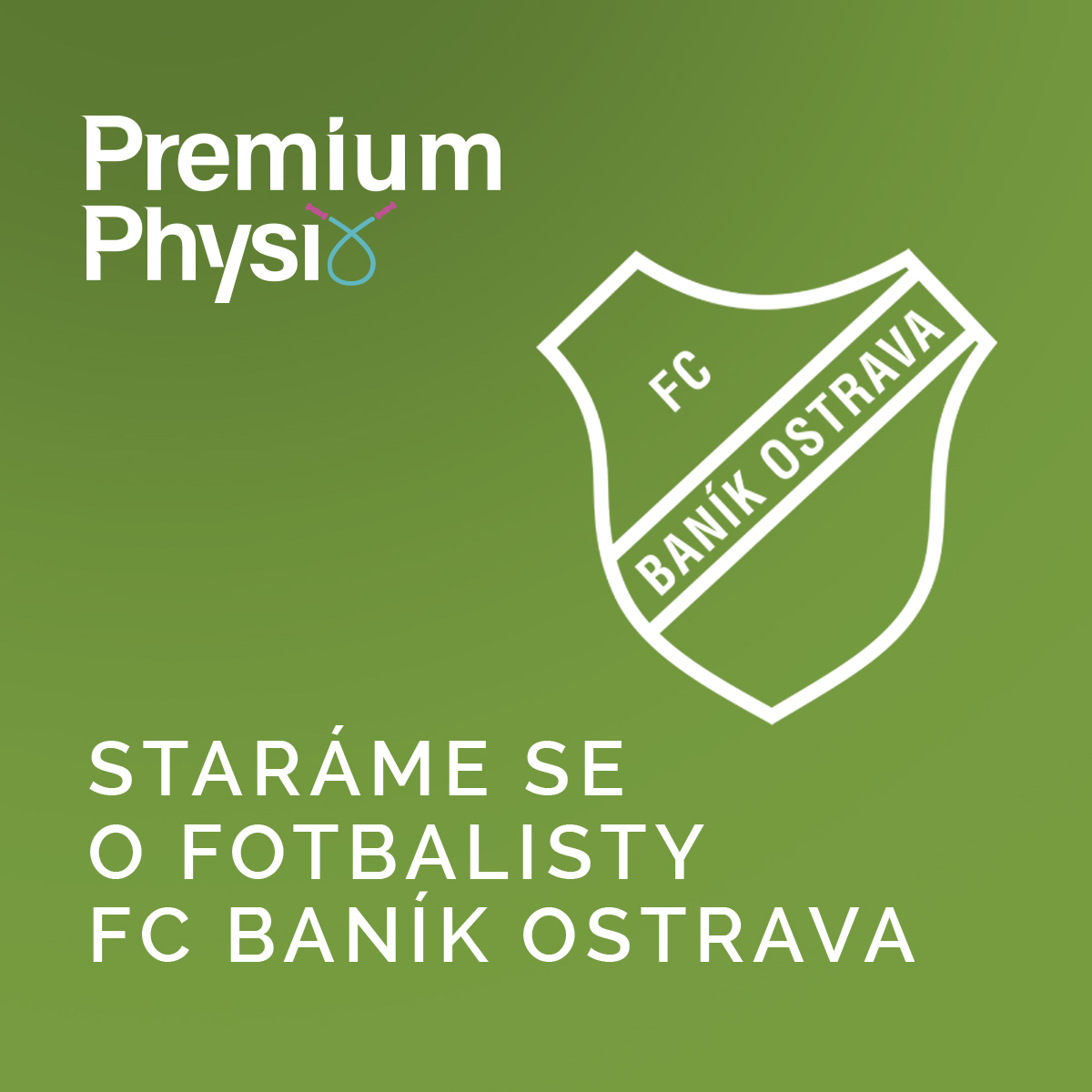 Premium Physio partnerem FC Baník Ostrava